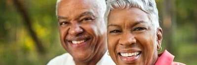 couple smiling for the camera